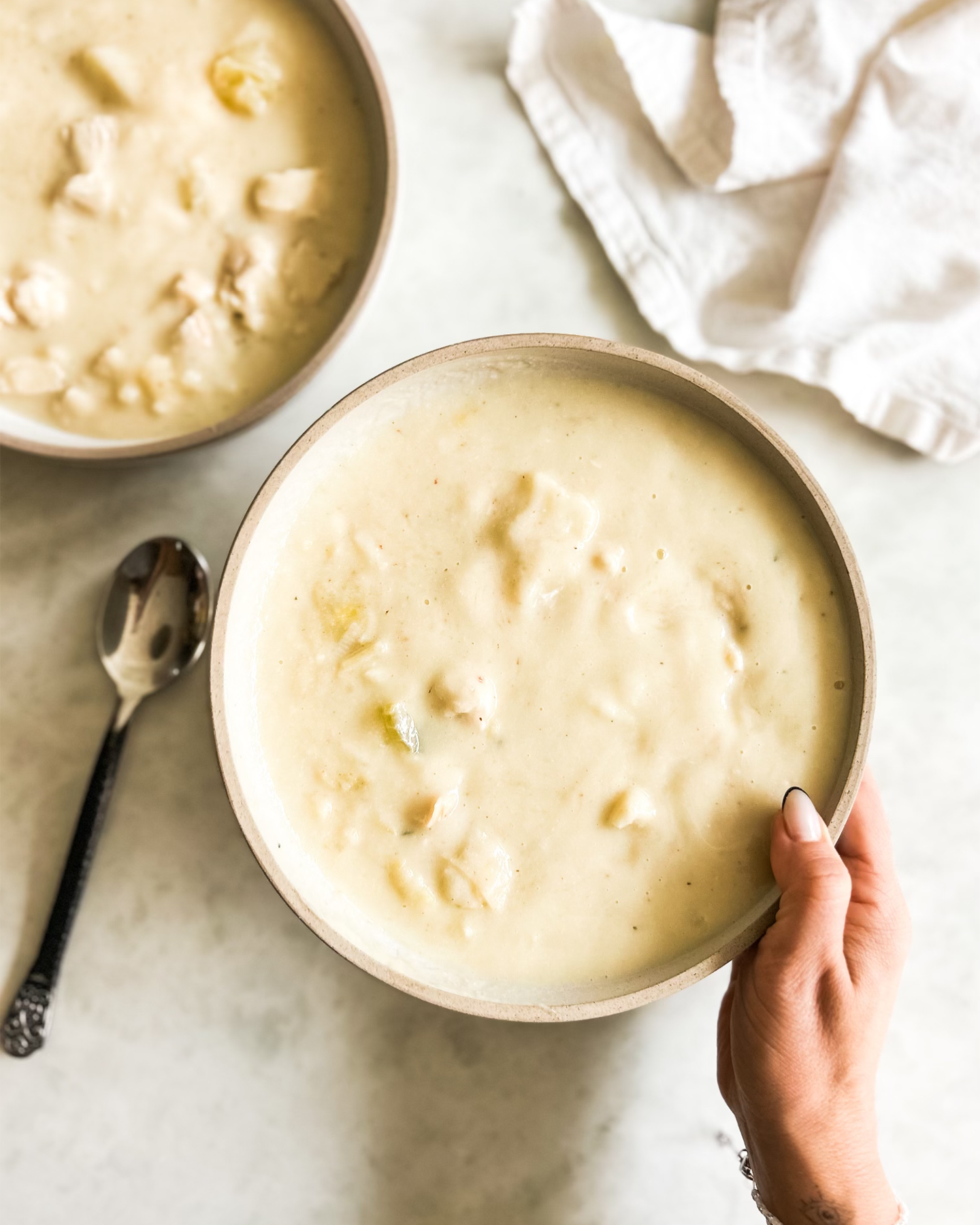 Cauliflower Leek Potato Soup
