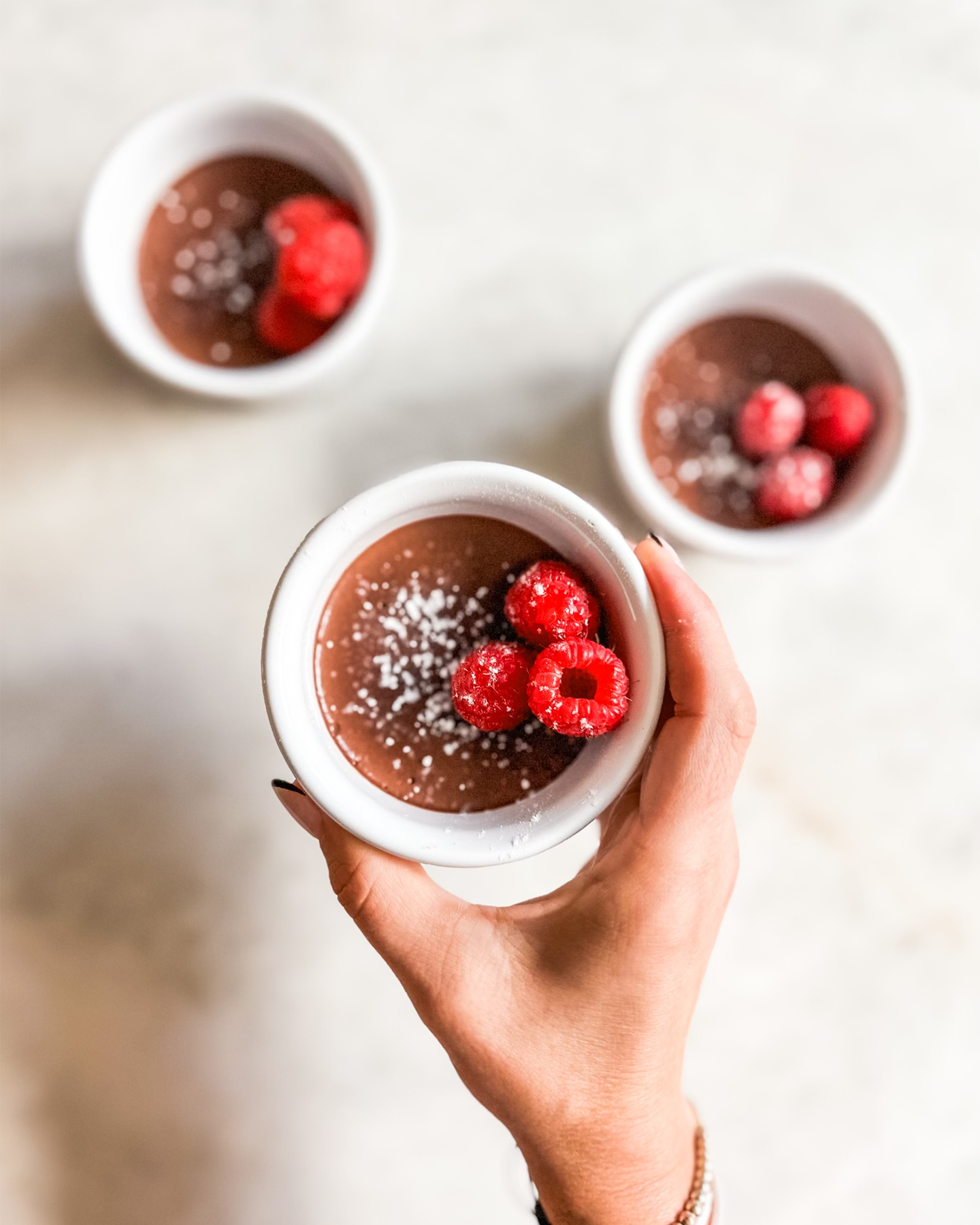 Walnut Chocolate Pudding