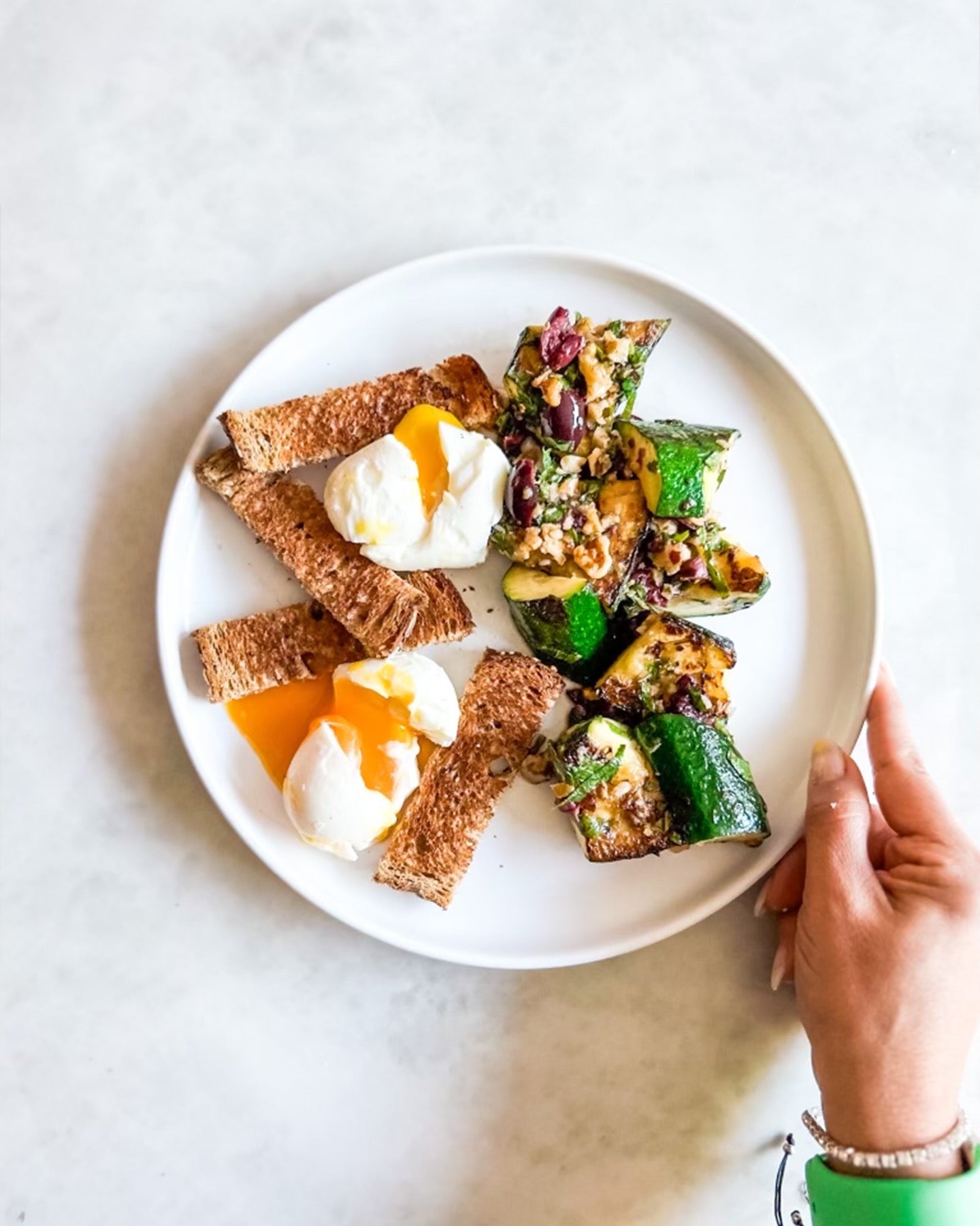 Zucchini Herb & Walnut